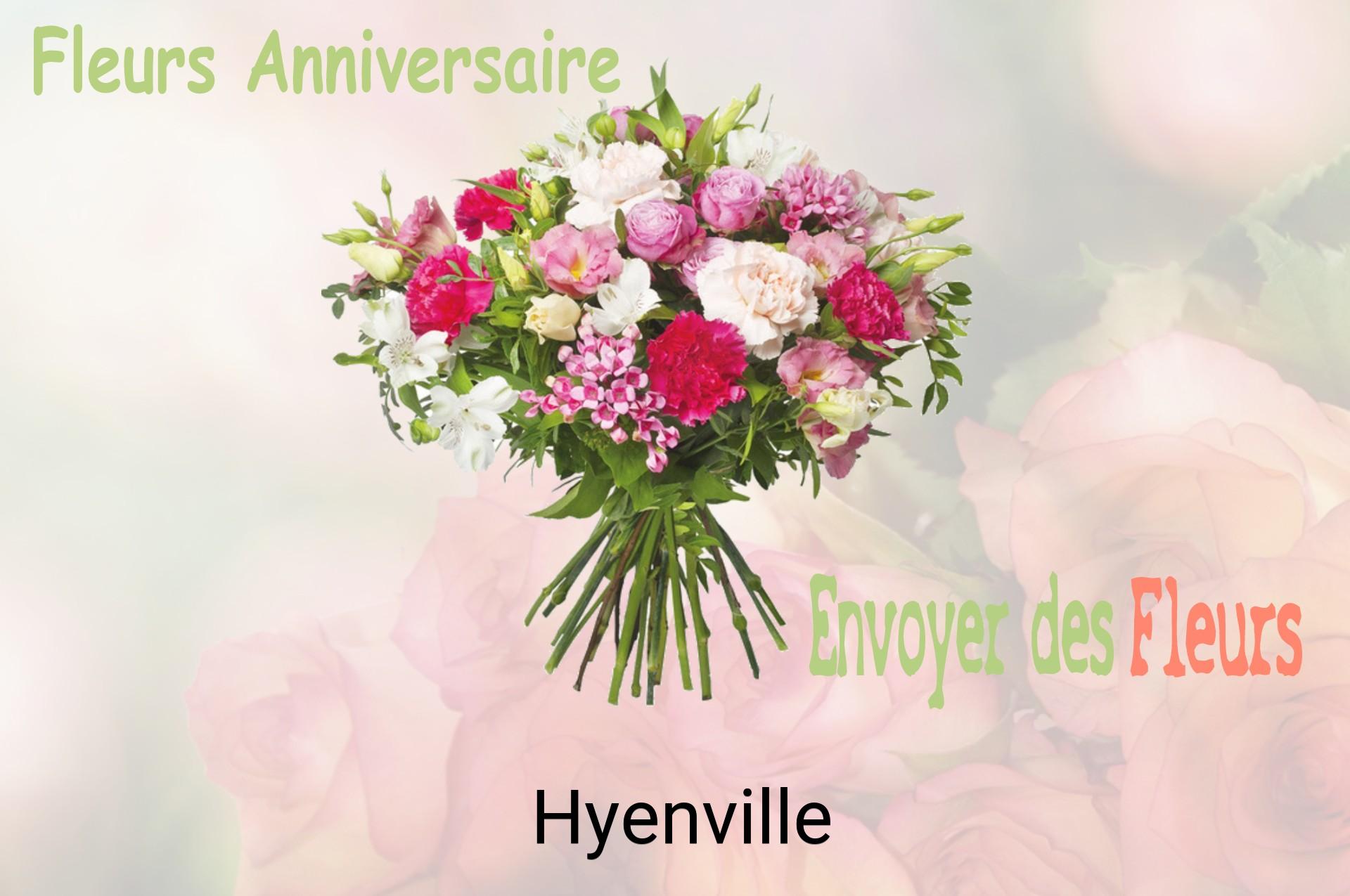 Bouquet de fleurs d’anniversaire livré à Hyenville
